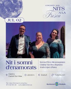 Concierto: Noche y sueños de enamorados – Nits a la Fresca Andratx