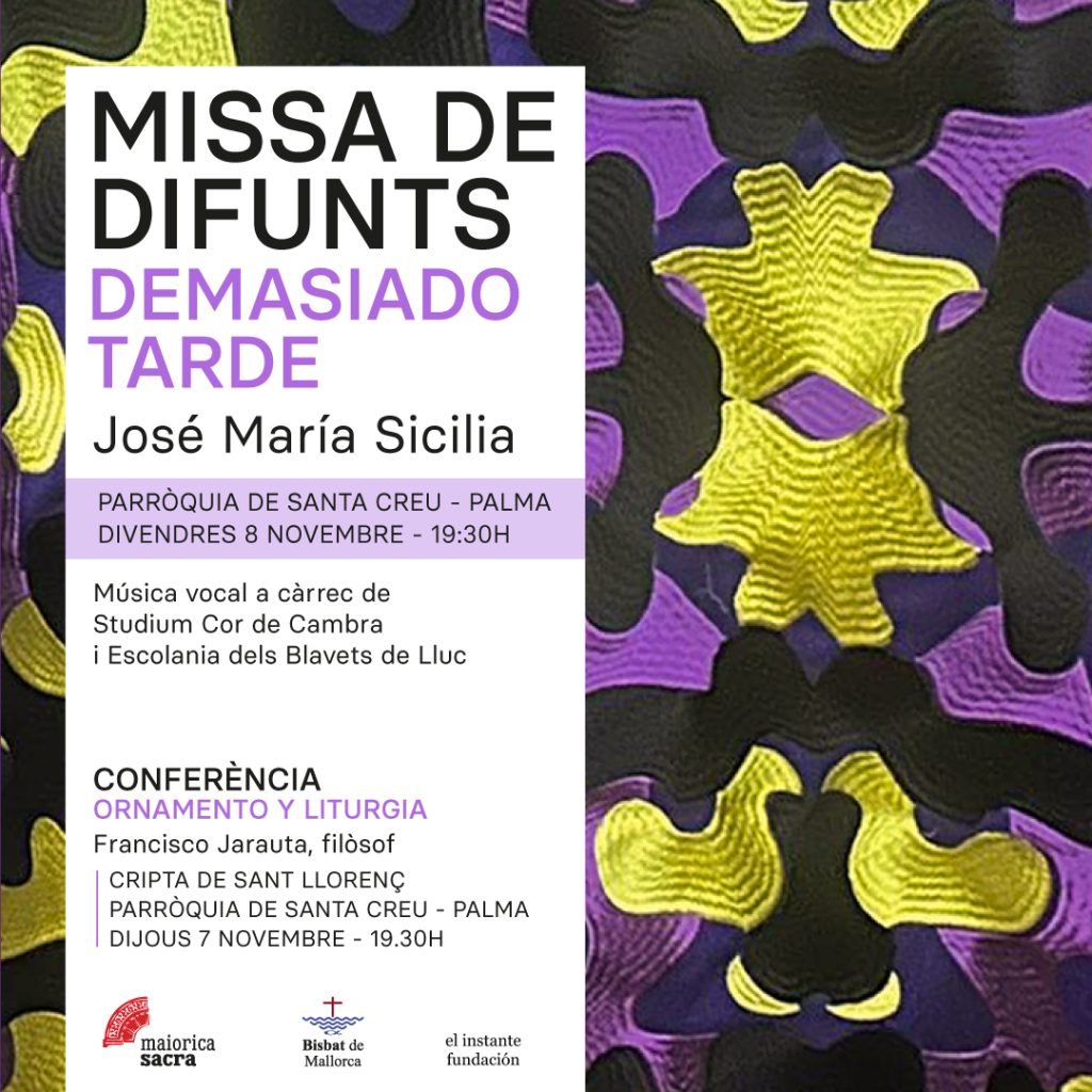 Estreno Misa de Difuntos Demasiado Tarde